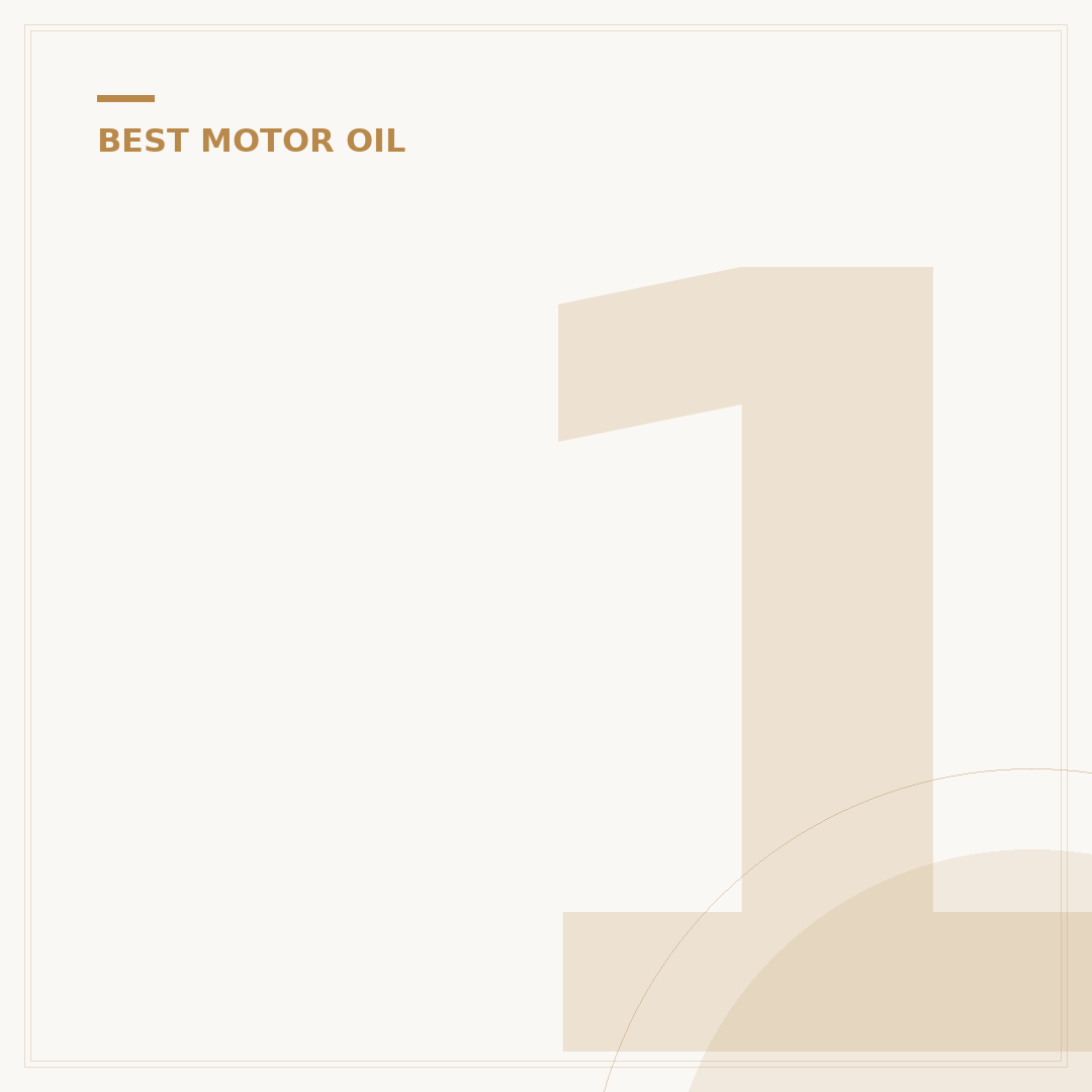 10W50 Synthetic Oil: Your 5-Minute Beginner's Guide