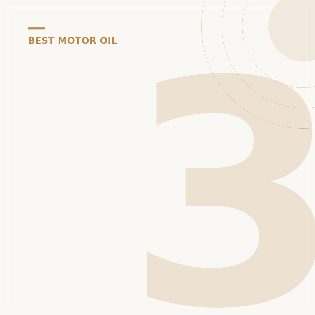 30w Synthetic Oil: 5 Key Benefits for Your Engine