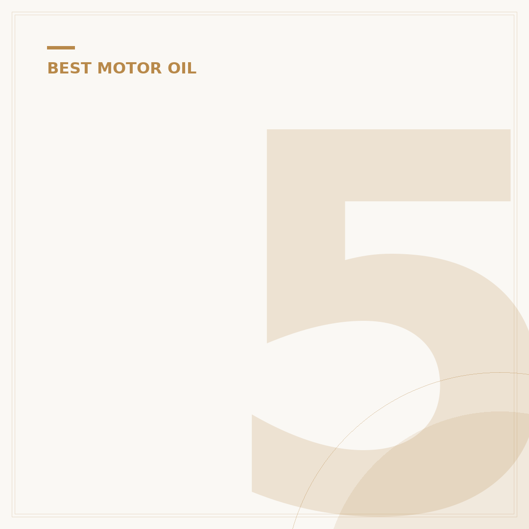 5 Gal Motor Oil: Your Small-Scale Guide to Engine Care