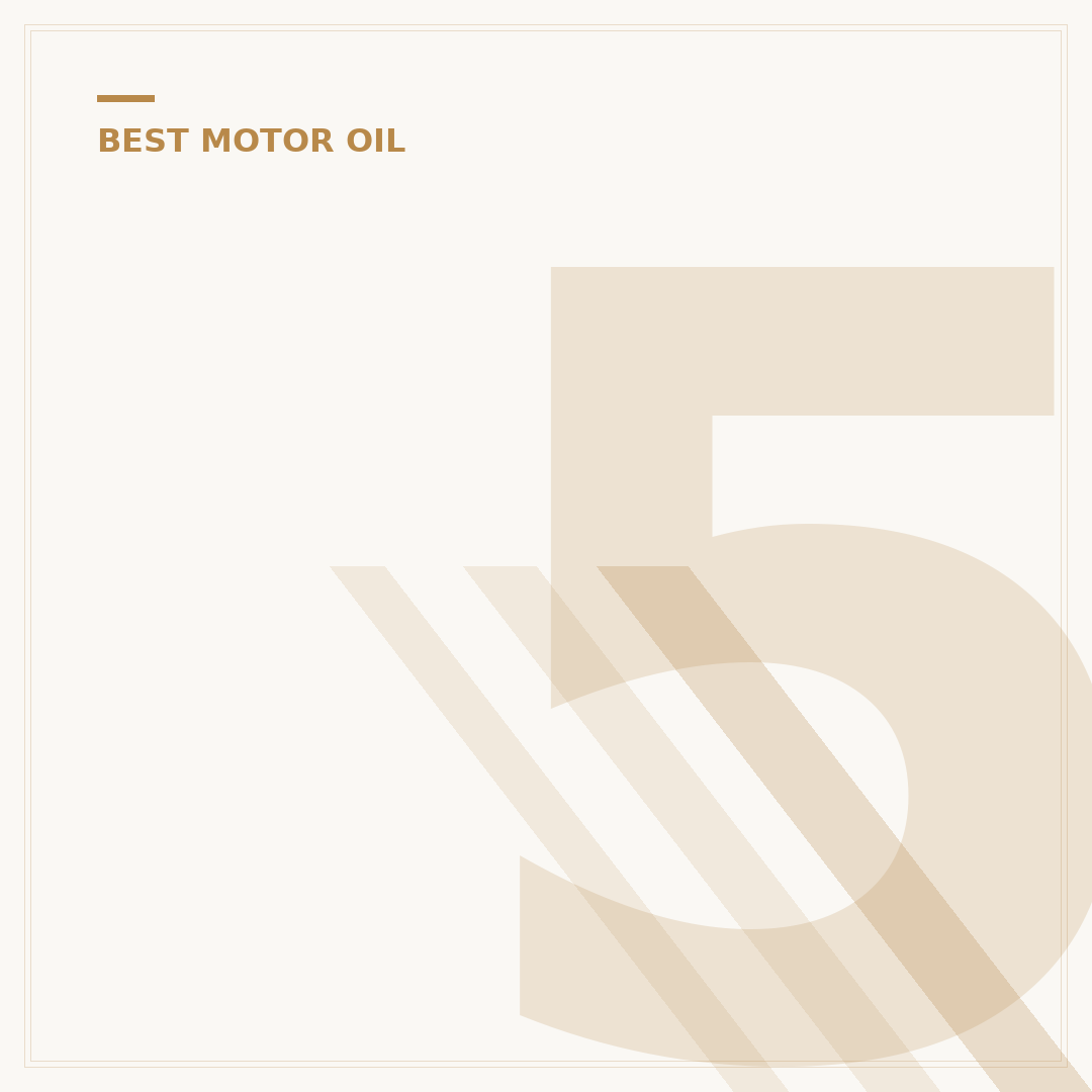 5W-40 Synthetic Oil: 7 Key Benefits for Older Engines