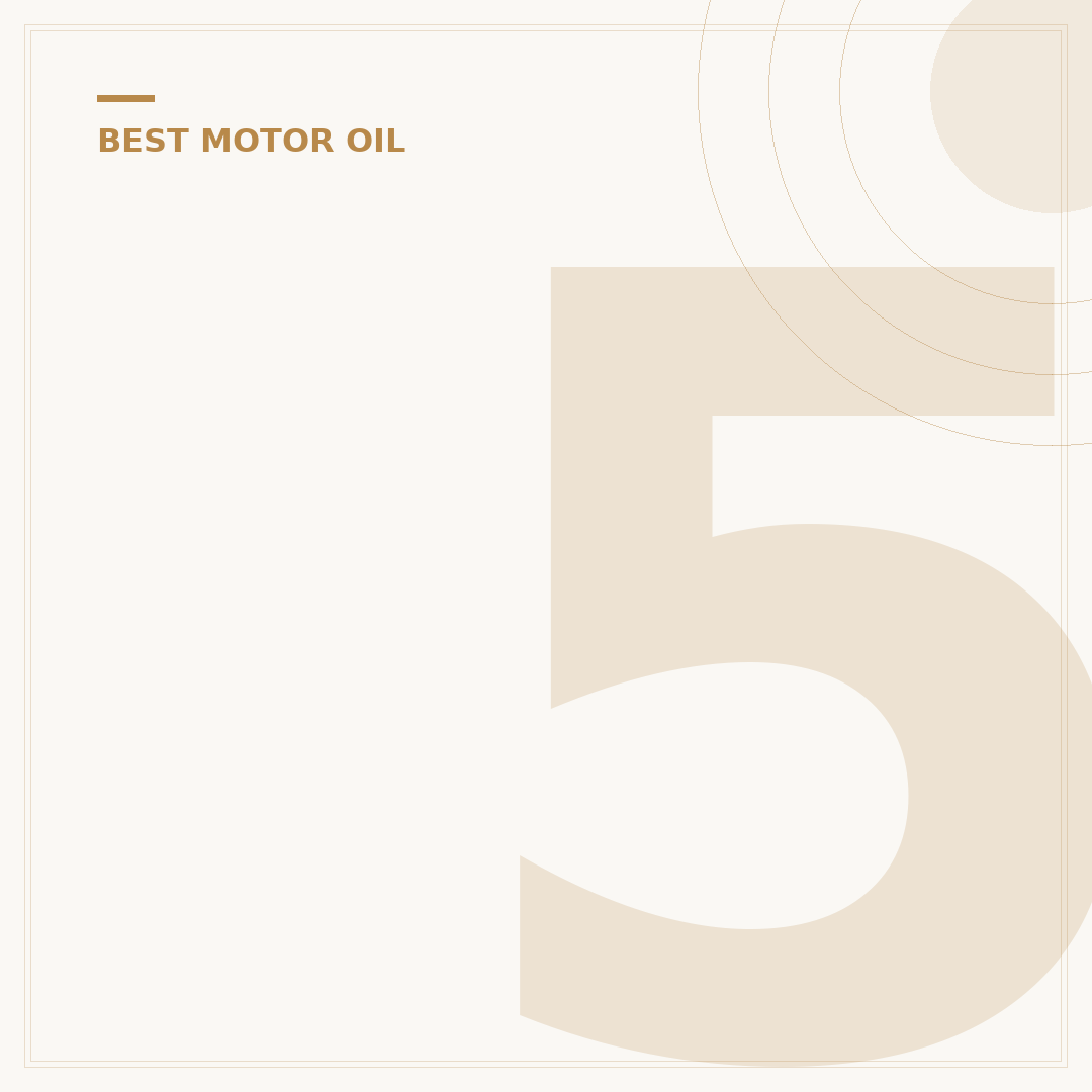 5w20 Synthetic Oil: 1 Quart Guide for Engine Health