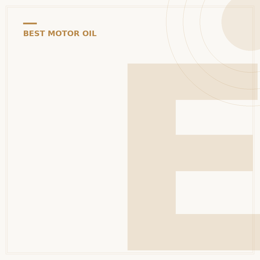 European Synthetic Oil: 5 Engine Benefits You Need