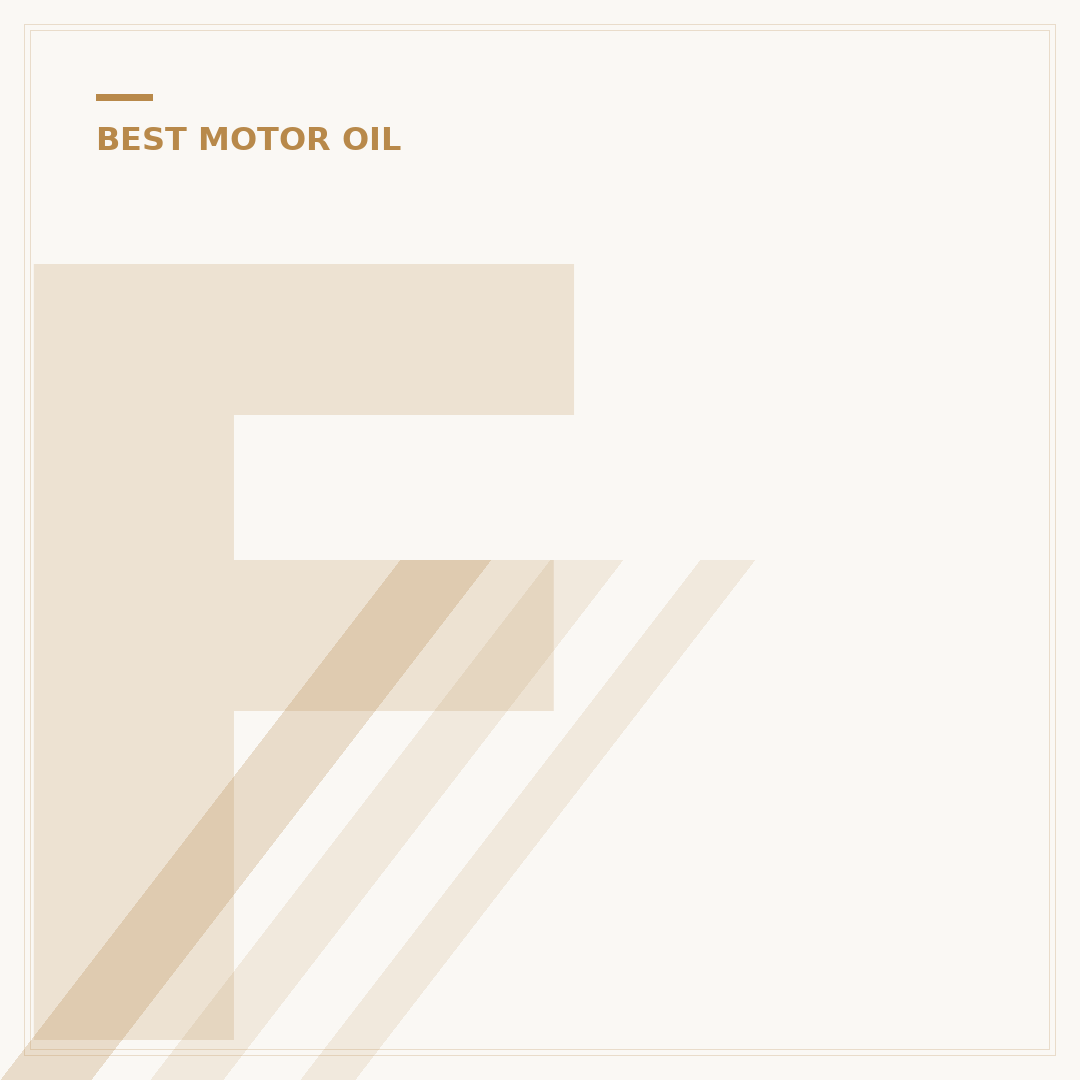 Fully Synthetic Oil 0W-20: Unlock Your Engine's Potential